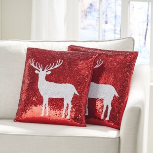 Trimble Glam Sequin Christmas Throw Pillow by Christopher Knight Home - On  Sale - Bed Bath & Beyond - 32125815