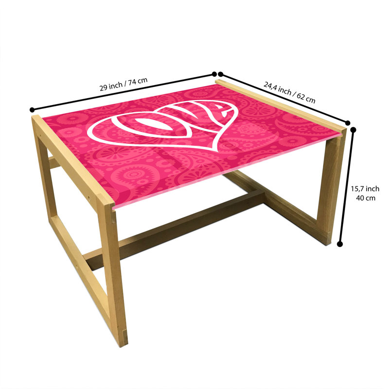 Jameion Sled Coffee Table, 62cm H x 74cm W x 40cm D
