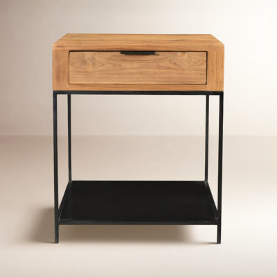 Theo 20" Teak End Table