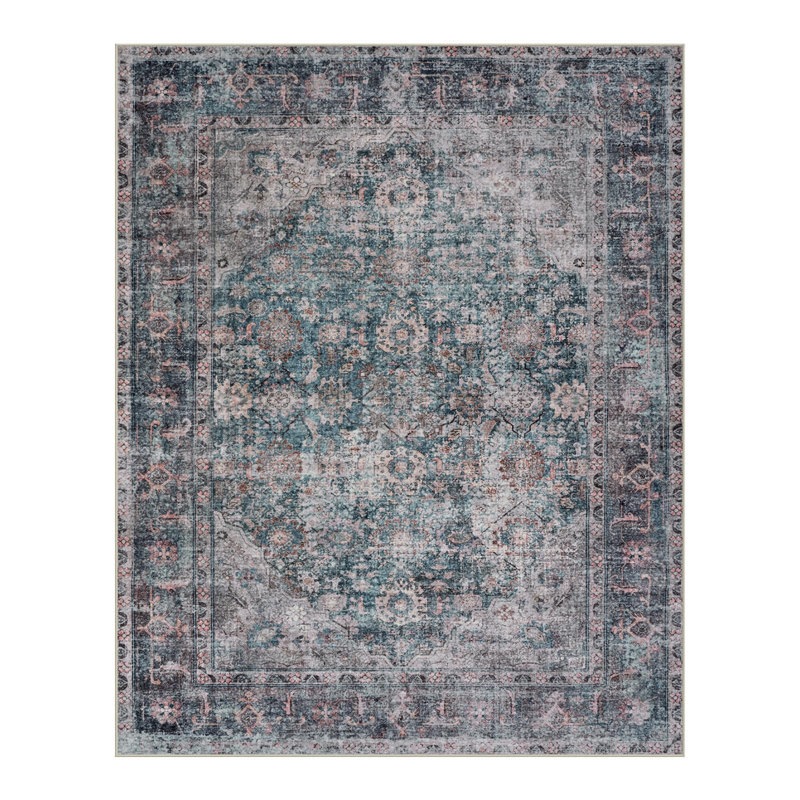 Tapis bohème Watte, Rectangulaire 8 pi x 10 pi