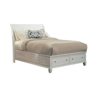 Sleigh Storage Bed