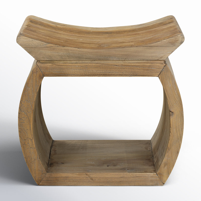 Lera Accent Stool, 17" H x 18" W x 14" D