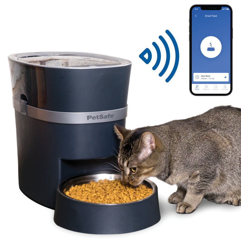 PetSafe Smart Feed Automatic Pet Feeder with Stainless Steel Bowl