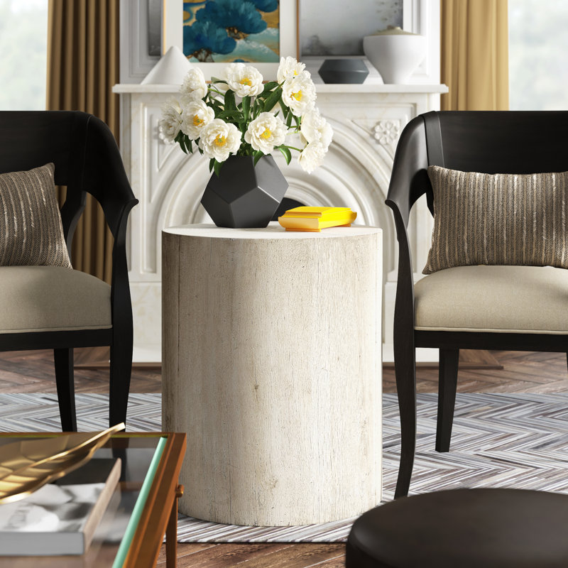 Sawyer Solid Wood Top End Table