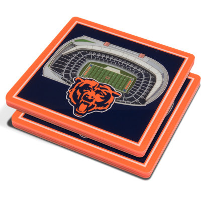 NFL 3D StadiumView Coasters - Allegiant Stadium
