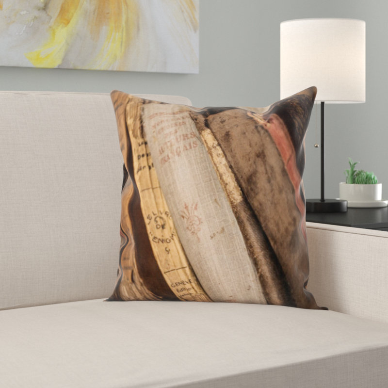 Coussin old books