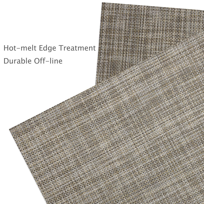 Polyvinyl Chloride Placemat, Caramel