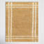 Jorgie Geometric Hand-Knotted Jute Area Rug in Khaki-1328442892
