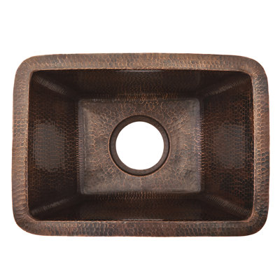 Premier Copper Products BSP5_BRECDB3-G Bar Sink And Drain Package