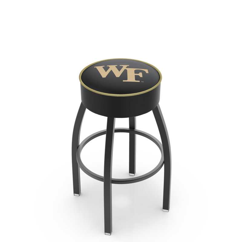 Tabouret de bar et de comptoir NCAA, Wake Forest, Noir, Tabouret de bar (assise de 30 po de hauteur)