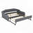 Upholstery Daybed with Trundle and USB Charging Design