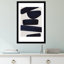 «Japonaise 5» par Simon West - Reproduction d'art graphique sur papier encadré-254656640-254656652