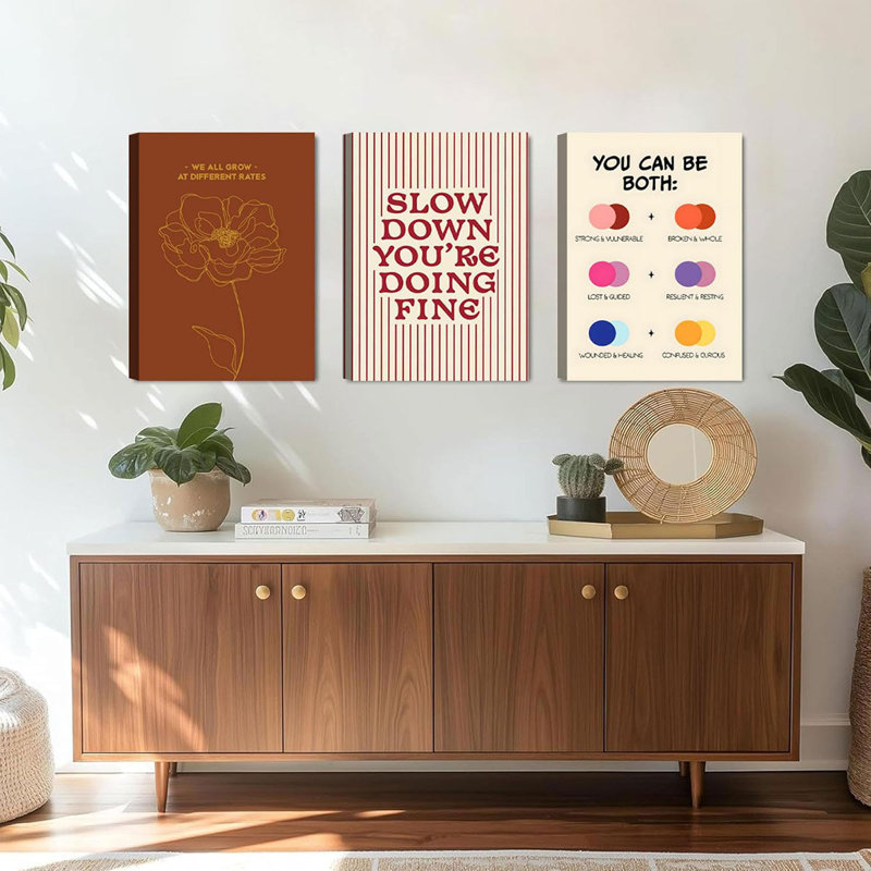 3 Piece Wrapped Canvas Print