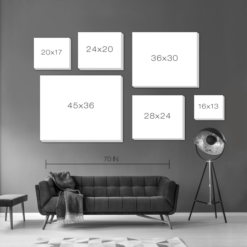 Nadando - Impression sur toile tendue, H 20 po x l 30 po, Toile tendue