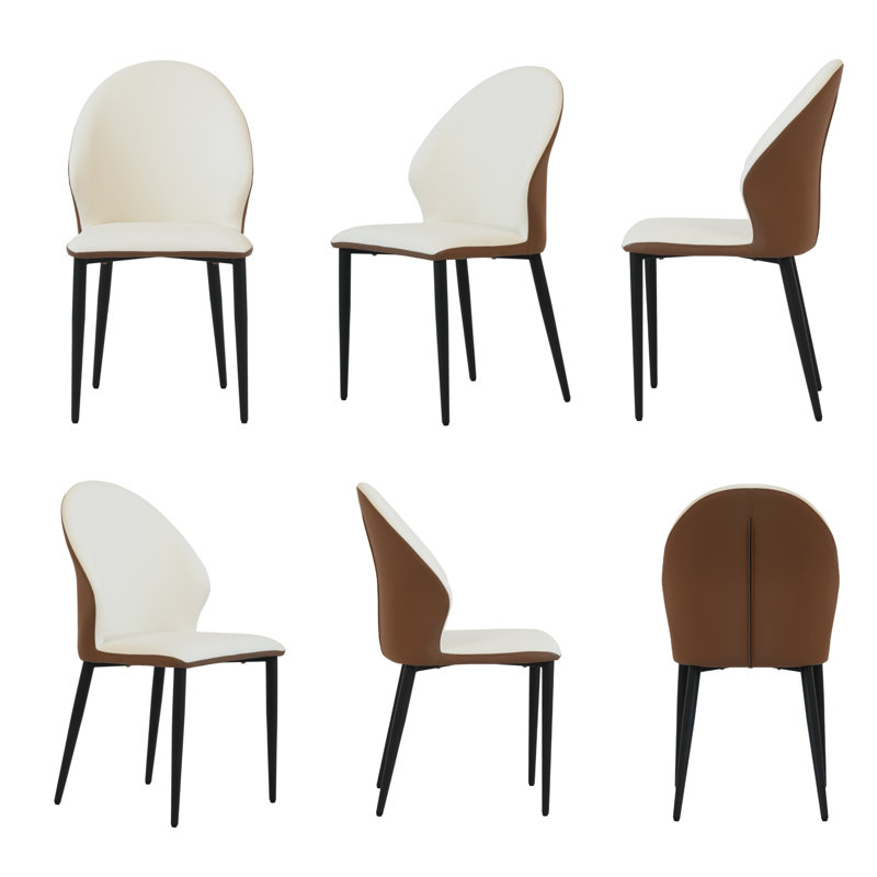 Upholstered Kitchen Dining Chairs (Set of 6)