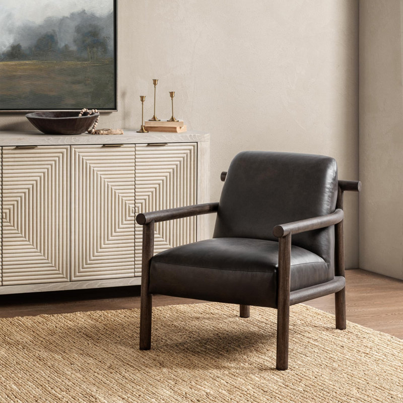 Azoria Armchair, Dark Roast