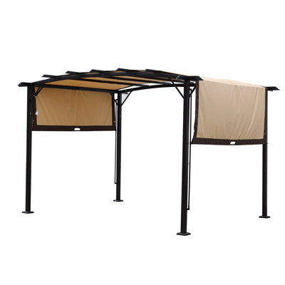 Steel Pergola with Canopy