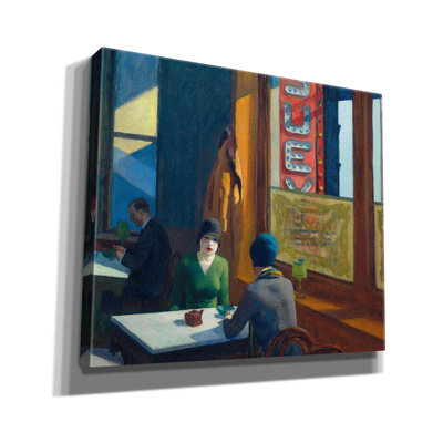 'Chop Suey' by Edward Hopper, Giclee Canvas Wall Art