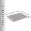 Concrete Cement Hand Soap Dish, Ribbed Drainage Design, Grey-108856590