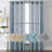 Linen Blend Sheer Curtain Pair-1229235145-1229235154