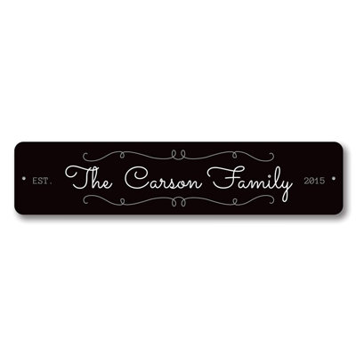 Wedding Anniversary Custom Aluminum Sign