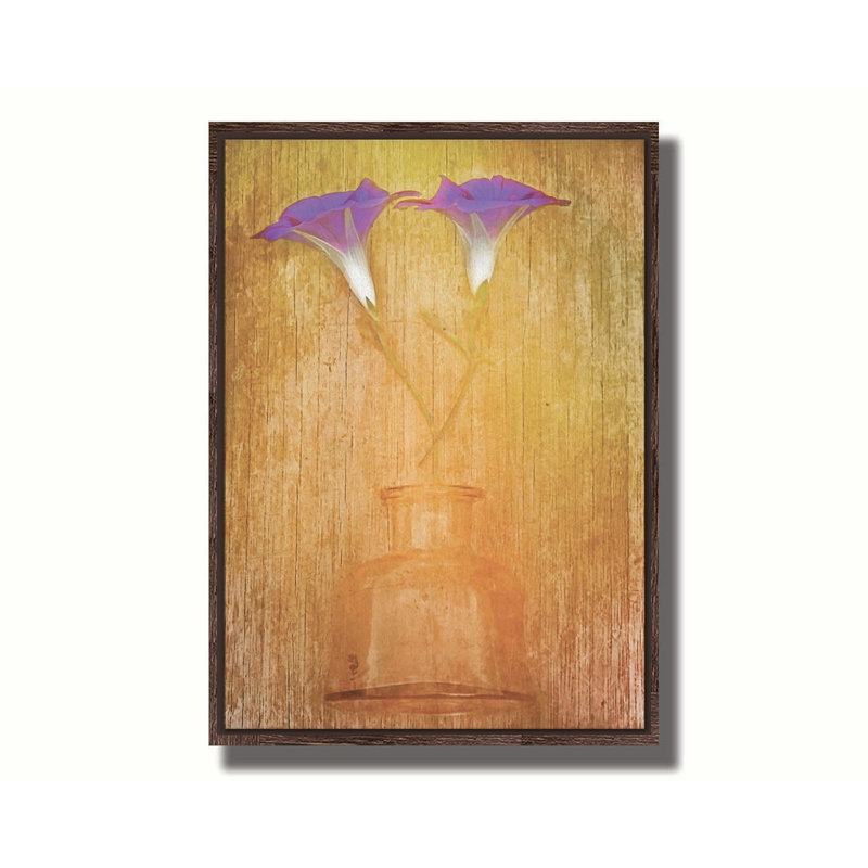 Message from a Bottle by Hal Halli. Giclee Gallery Wrapped Canvas with Float Frame, 30.5" H x 40.5" W, Brown