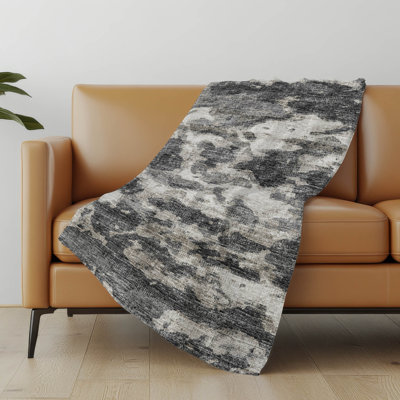 Addison Machine Washable Sherpa Soft Throw Blanket