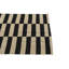 Tapis noir et blanc 3x4 Petrella