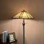 Lampe sur pied 16 po x 16 po x 65 po Tiffany