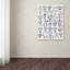 «Arbres et fleurs» par Arzel, impression sur toile tendue-21024405