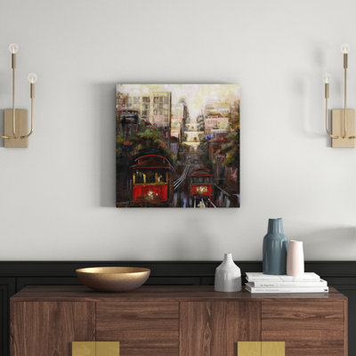 Mica - Wrapped Canvas Painting
