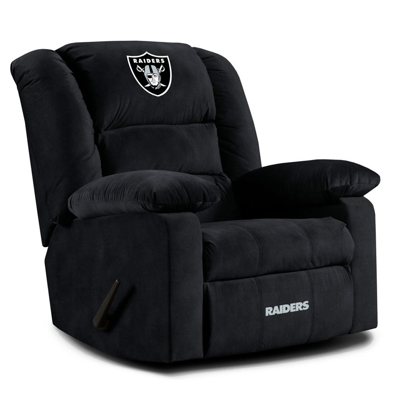 Licensed NFL Playoff Recliner, Oakland Raiders