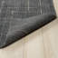Tapis géométrique rectangulaire en laine tissé à la main gris Nickali-1241892649