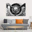 Impression sur toile d'hélice d'avion-482348456