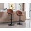 Agapito Upholstered Adjustable Height Counter Stool
