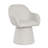 Upholstered Linen swivel accent chair