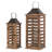 Wooden Tabletop Lantern-662060431