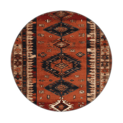 Tapis turc intérieur et extérieur brun