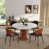 Glossy Pandora + 4pcs Black Chairs n'est pas disponible