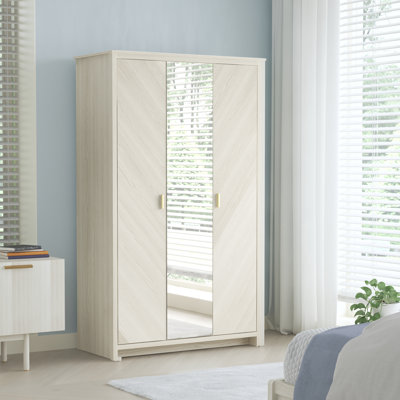 Bonnie 3 Door Wardrobe with Mirror