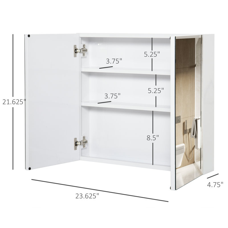 Bathroom Mirrored Cabinet