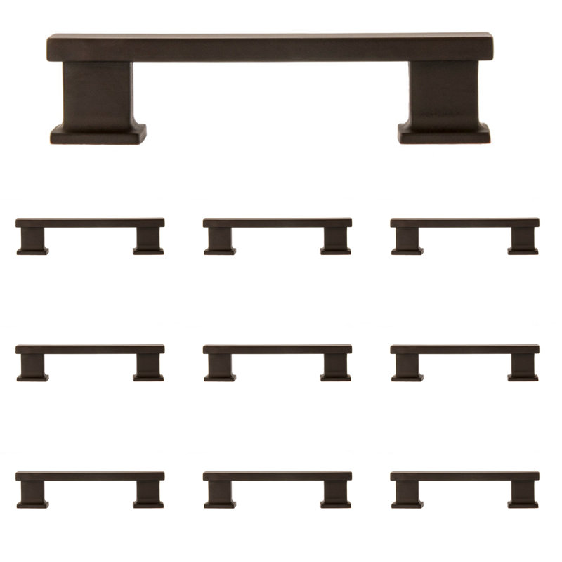  High Desert 3-1/2" Oil Rubbed Bronze Bar Pull Multipack, Oil Rubbed Bronze