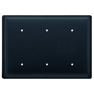 3-Gang Blank Wall Plate