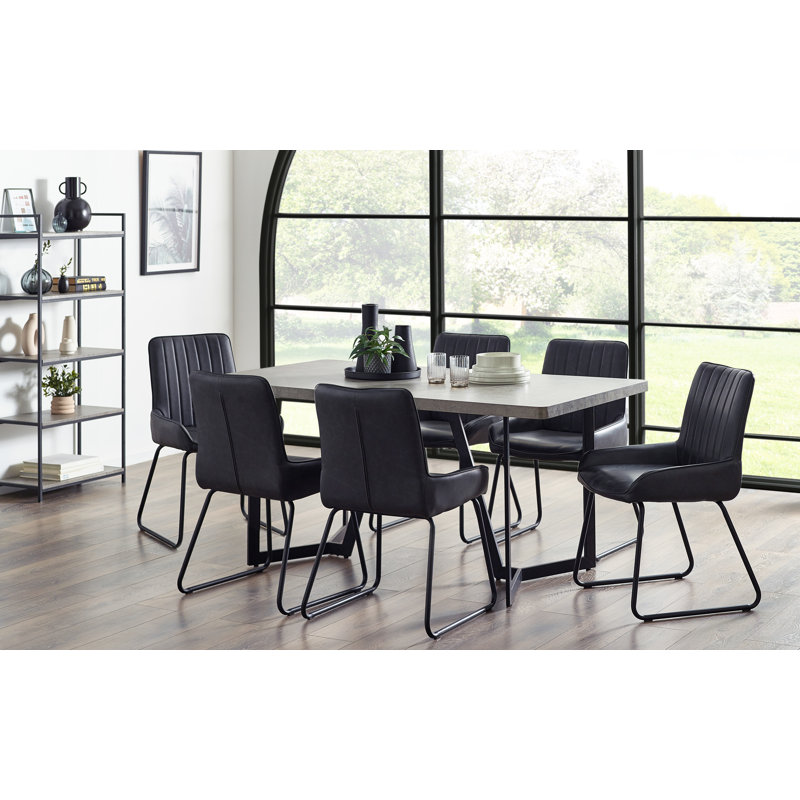 Milynda 6 - Person Dining Set