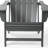 Lucus Poly HDPE Adirondack Chair with Cupholder-2061860396