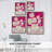 Fuchsia Arrangement I Framed Print - Solid Wood
