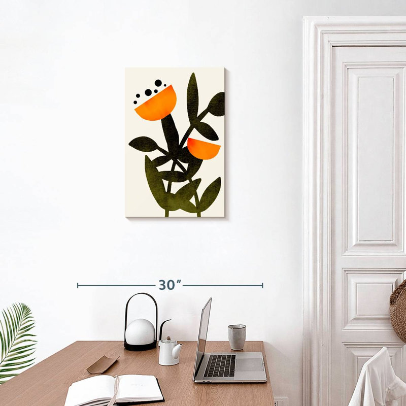 Harnek, une fleur appelée Polly, H 24 po x l 16 po