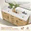 Ensemble de meuble-lavabo double 72 po Salome