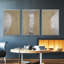 «Silver Lake I», ensemble de 3 toiles encadrées-97706624-97706621