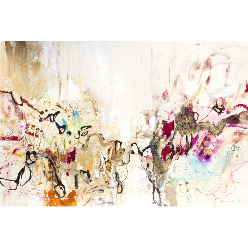 White Series IX - Wrapped Canvas Painting, 51cm H x 76cm W x 3.8cm D